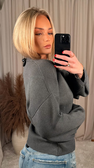 Lucc tight peysa grá