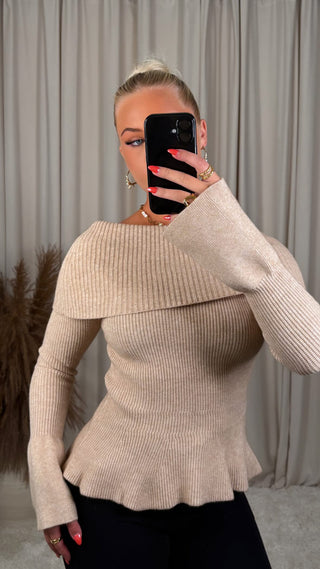 Daphne peysa beige