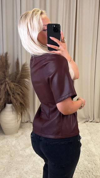 Lilac bolur vínrauður