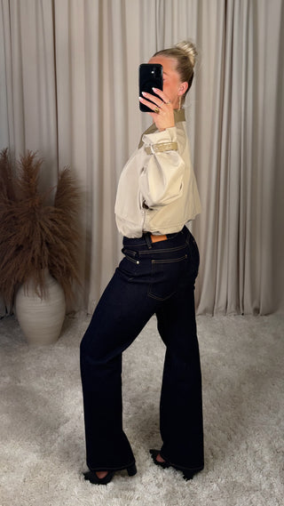 Alice cropped trench jakki