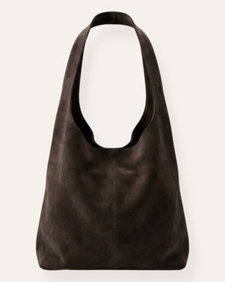 Timeless suede bag brown