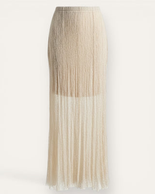 Elsa lace skirt beige