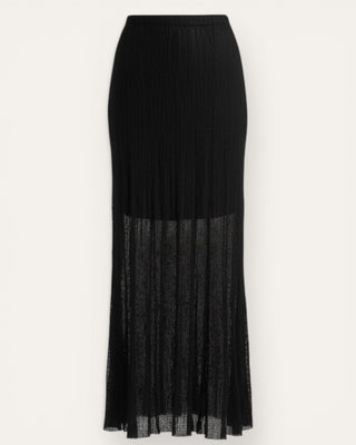 Elsa lace skirt black