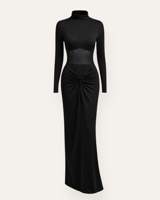 Sunsun maxi kjóll svartur