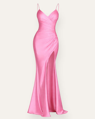 Amor wow kjóll bleikur